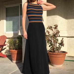 Vintage Floor Length Dress
